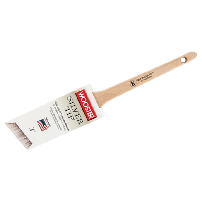 Shop Wooster Silver Tip Thin Angle Paint Brush  at STORE NAME. 
