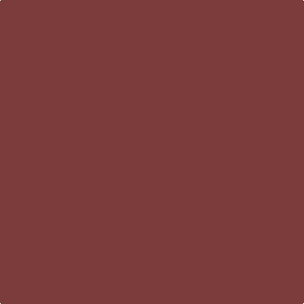 Benjamin Moore Century Matte Interior Paint in C7 Carmine Red
