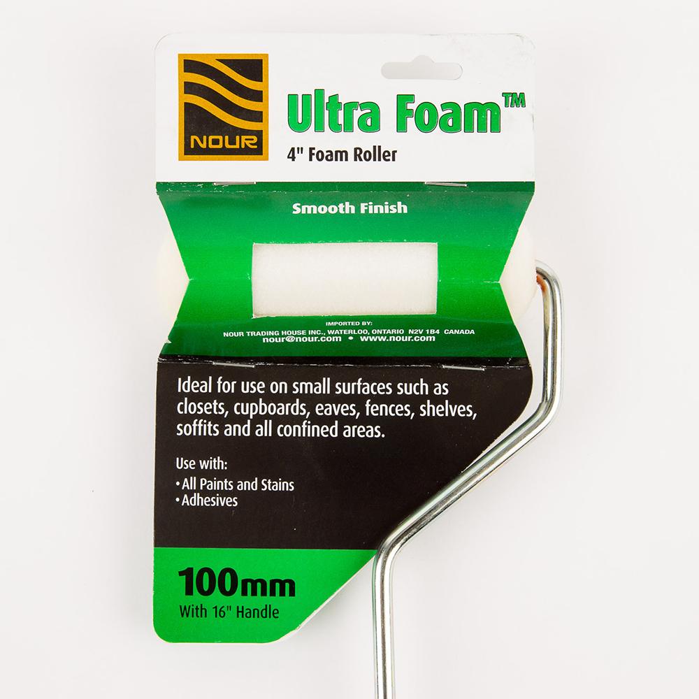 Nour Ultra Foam™ 4" Roller w/ 16" Handle
